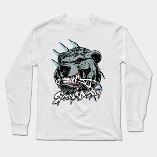 Angry Bear Speed Long Sleeve T-Shirt